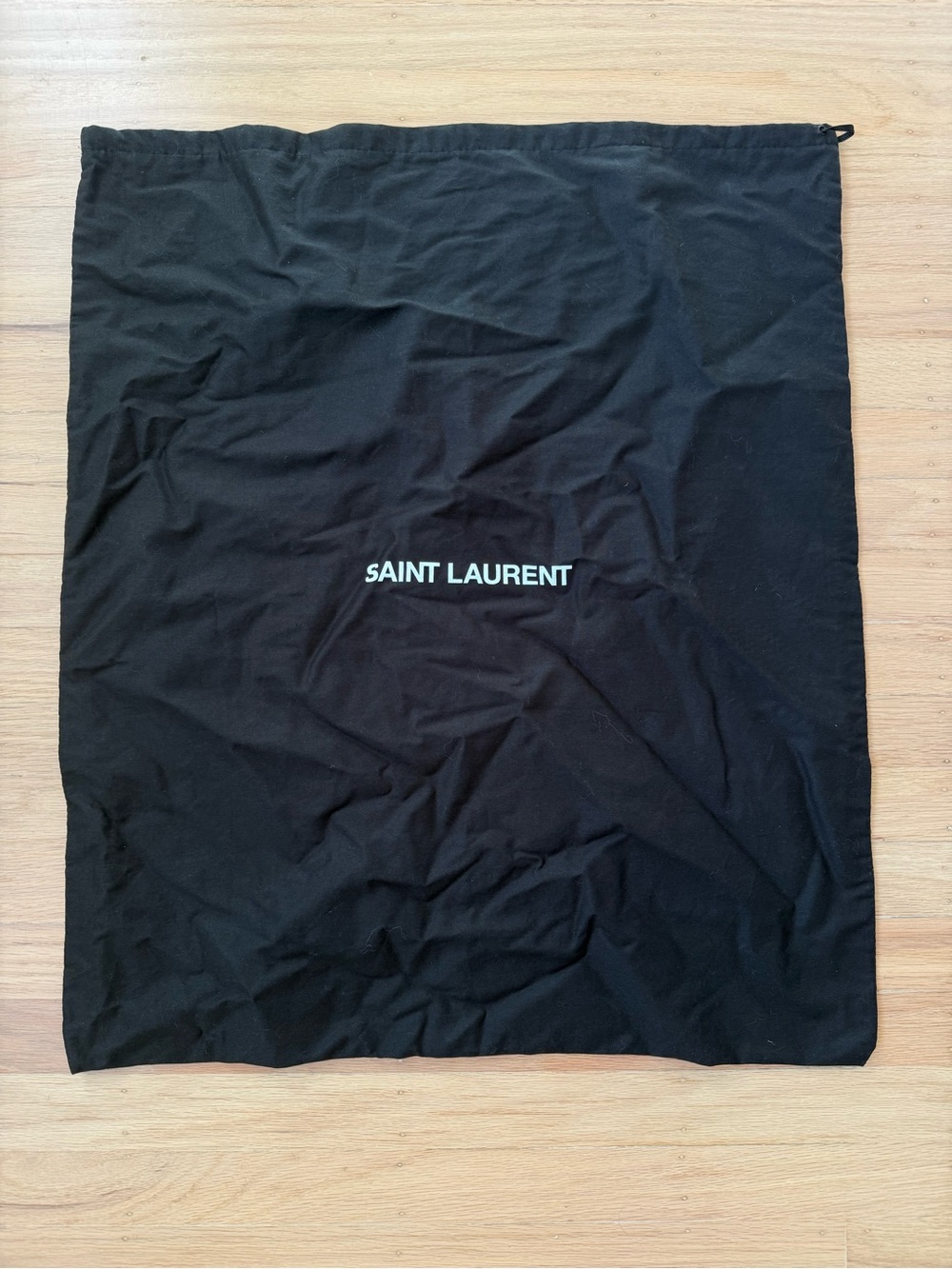 XL Saint Laurent Black Tote Dust Bag